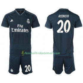 Fußballtrikots Real Madrid ASENSIO 20 Kinder 2018-2019 Kurzarm Auswärts-trikot kaufen